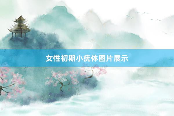 女性初期小疣体图片展示